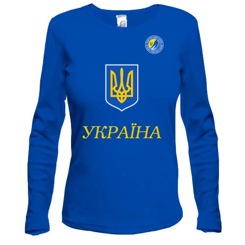 Жіночий лонгслів Збірна України з хокею