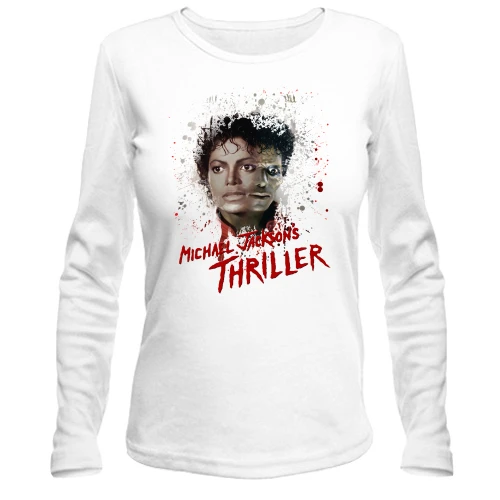 Женский лонгслив Michael Jackson Thriller