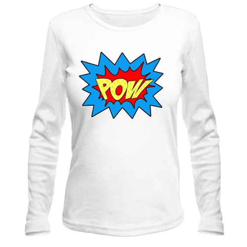 Женский лонгслив POW!