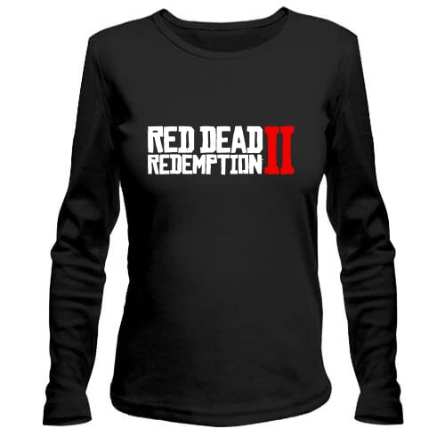 Женский лонгслив Red Dead Redemption 2 (лого)