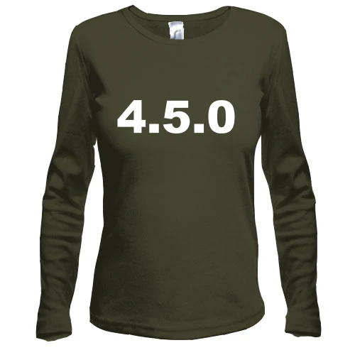 Женский лонгслив 4.5.0 (все нормально)