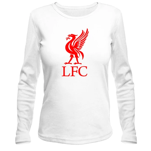 Женский лонгслив, красный, LFC