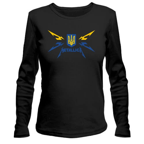 Жіночий лонгслів Metallica UA