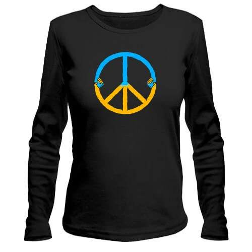 Жіночий лонгслів Peace Ukraine