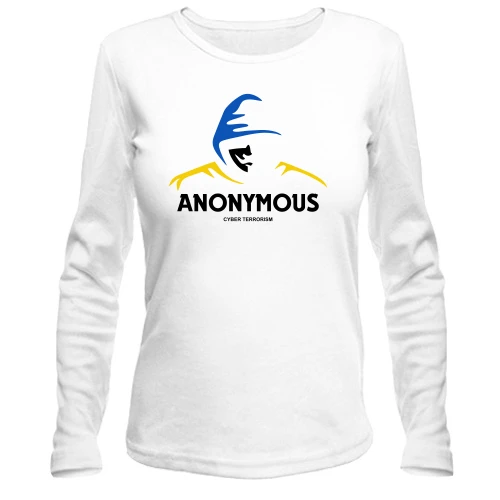 Жіночий лонгслів Anonymous UA (2)