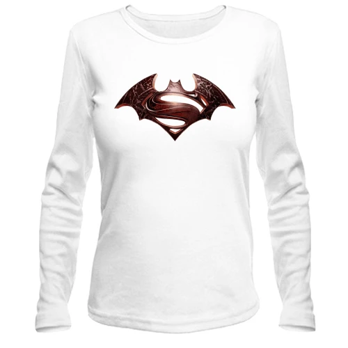 Женский лонгслив Batman vs. Superman