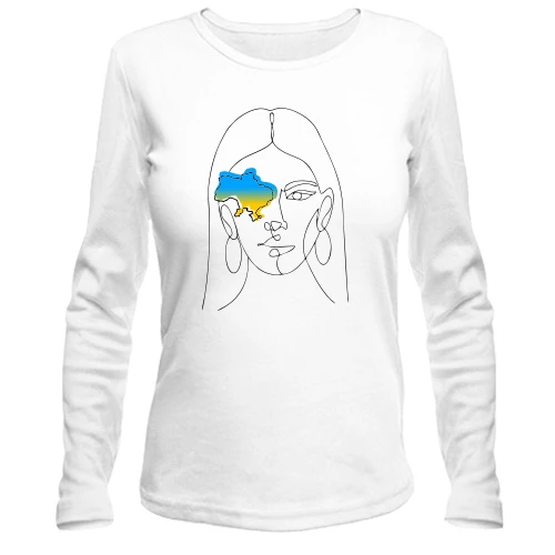 Жіночий лонгслів Україна в моїх очах
