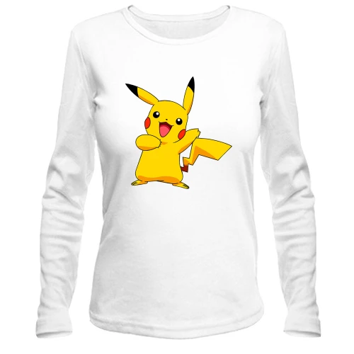 Женский лонгслив Pikachu