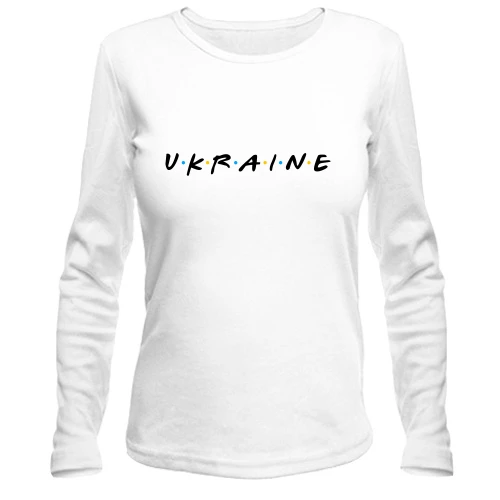 Жіночий лонгслів Ukraine (Friends style)
