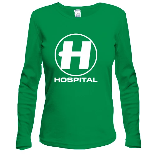 Женский лонгслив Hospital Records