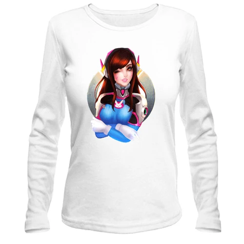 Жіночий лонгслів Overwatch d.va