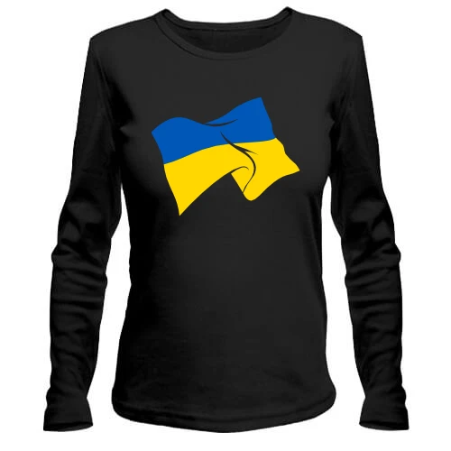 Жіночий лонгслів Український стяг