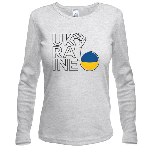 Жіночий лонгслів Ukraine Power
