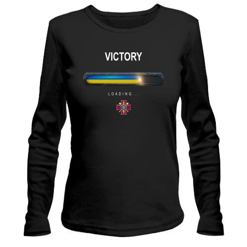 Жіночий лонгслів Victory Loading