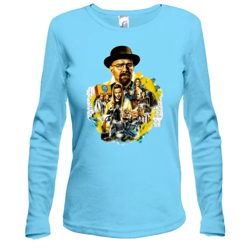 Женский лонгслив Breaking Bad (киногерои)
