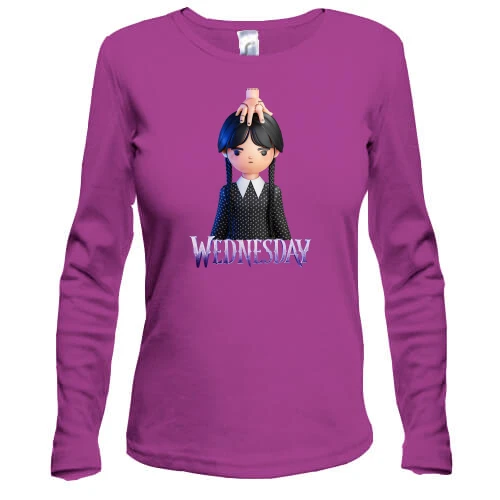 Женский лонгслив Wednesday and Thing