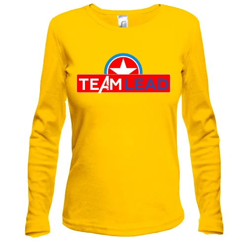 Женский лонгслив "TeamLead"