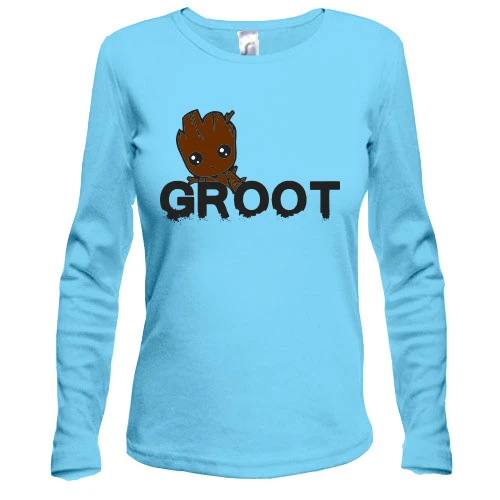 Жіночий лонгслів "Groot" (Вартові Галактики)