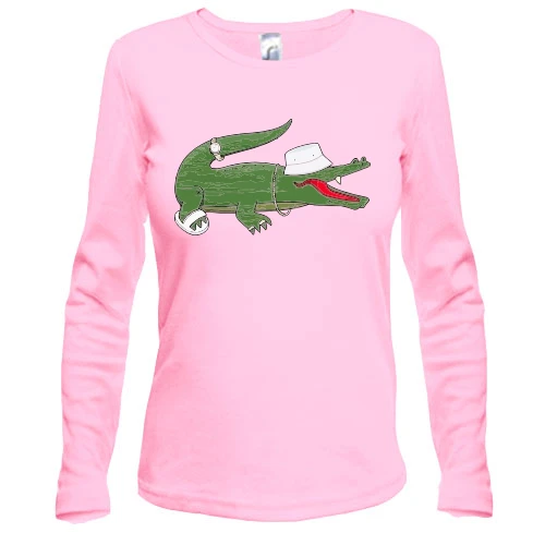 Женский лонгслив "Стильный Lacoste"