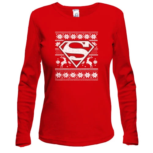 Жіночий лонгслів "Super NewYear"