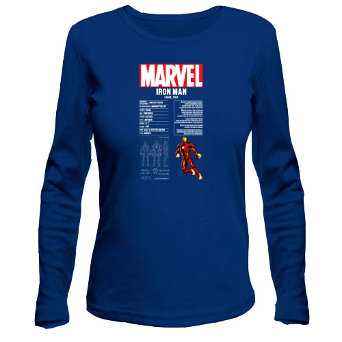 Жіночий лонгслів "Marvel - Iron MAN"