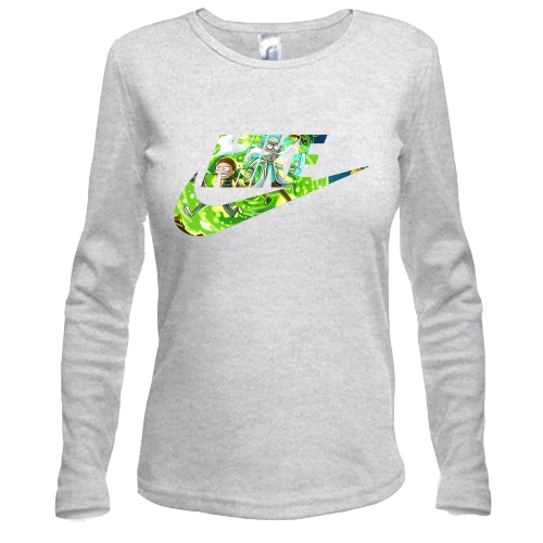 Жіночий лонгслів "Nike X Рік і Морті"