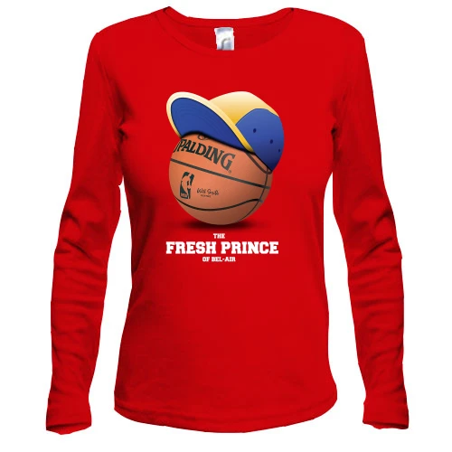 Женский лонгслив "the fresh prince of bel air"