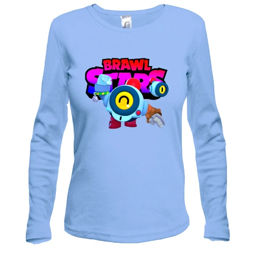 Жіночий лонгслів з лого Brawl Stars