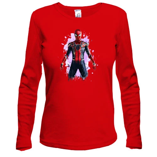 Женский лонгслив с Человеком-пауком Iron Spider