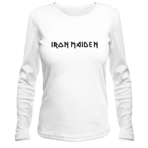 Жіночий лонгслів, Білий, Iron Maiden