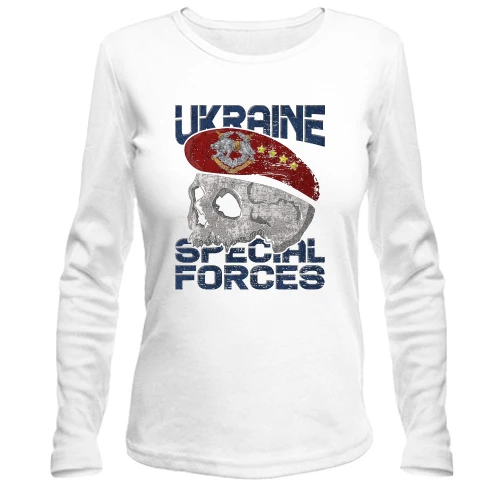 Жіночий лонгслів "Ukraine special forces"
