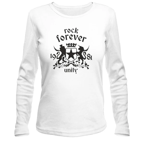Женский лонгслив Rock Forever