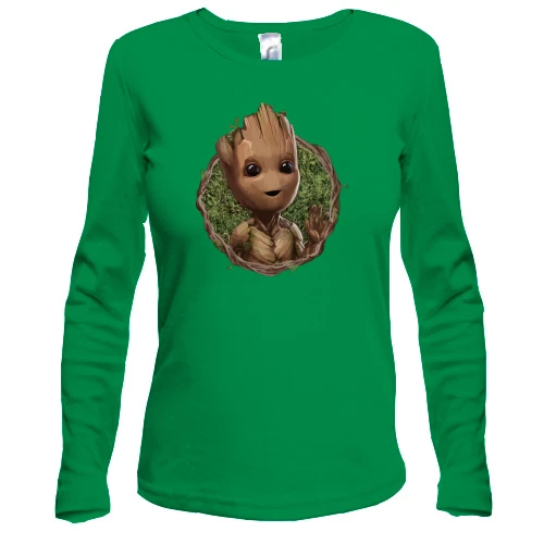 Женский лонгслив "Groot" (Вартові Галактики)
