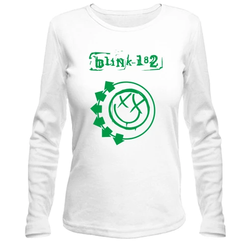 Женский лонгслив Blink 182 smile