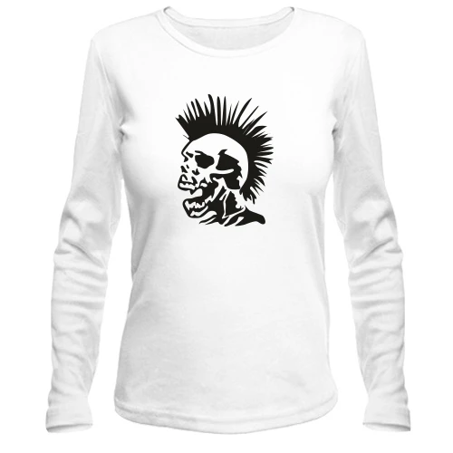 Женский лонгслив Punk's not Dead