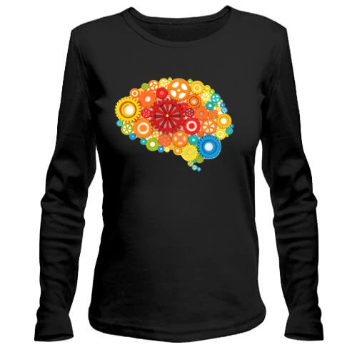 Женский лонгслив Mind