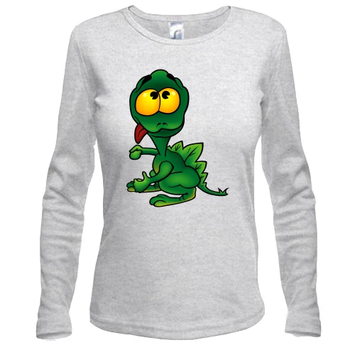 Женский лонгслив Green Dragon