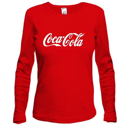 Женский лонгслив Coca-Cola