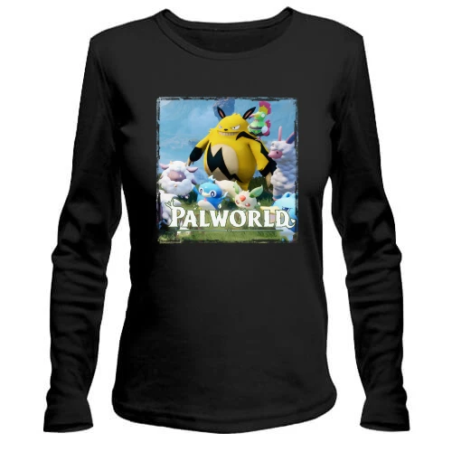 Женский лонгслив Palworld палы