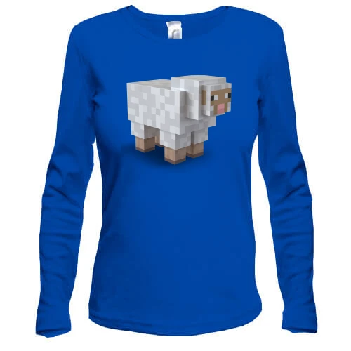 Жіночий лонгслів Minecraft Вівця