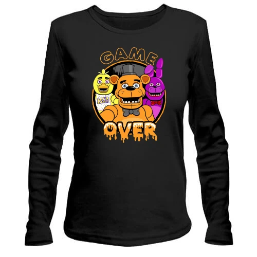 Женский лонгслив Five Nights at Freddy’s Game Over (2)