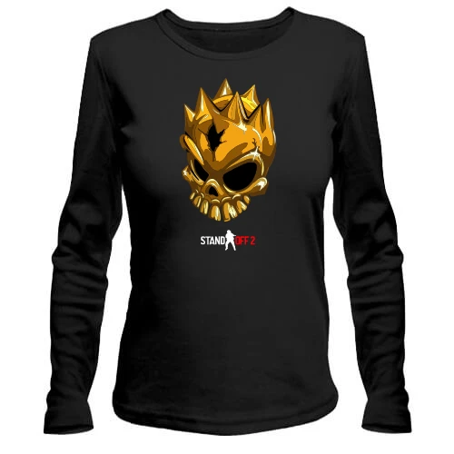 Жіночий лонгслів STANDOFF 2 Gold Skull