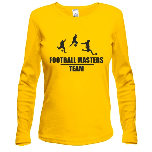 Женский лонгслив Football Masters Team