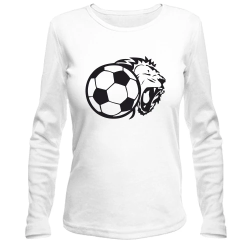 Женский лонгслив lion football