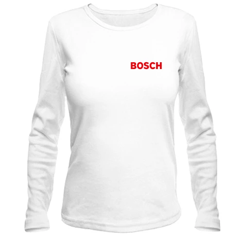 Жіночий лонгслів Bosch (міні лого)