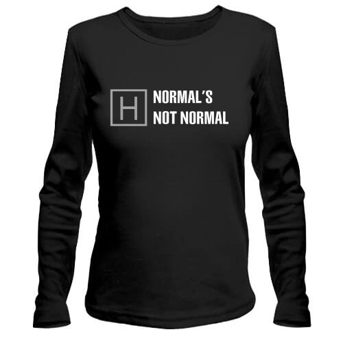 Жіночий лонгслів Normal's Not Normal