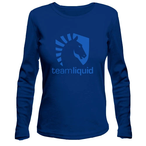 Женский лонгслив, Синий, Team Liquid