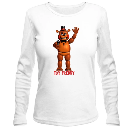 Женский лонгслив Five Nights at Freddy’s (Toy Freddy)