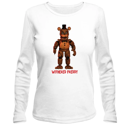 Женский лонгслив Five Nights at Freddy’s (Withered Freddy)