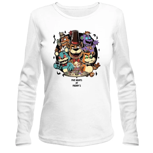 Женский лонгслив FNAF Band